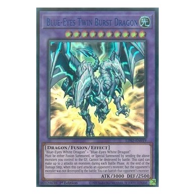 Blue-Eyes Twin Burst Dragon (V.2 - Blue)