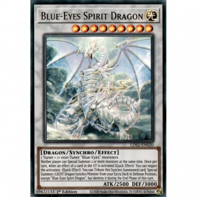 Drago Spirito Occhi Blu (V.1 - Gold)