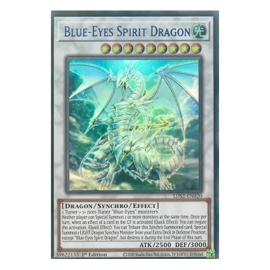Blue-Eyes Spirit Dragon (V.2 - Blue)