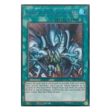 Rage with Eyes of Blue (V.2 - Blue)