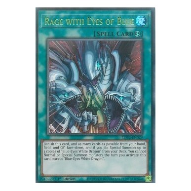 Rage with Eyes of Blue (V.3 - Green)