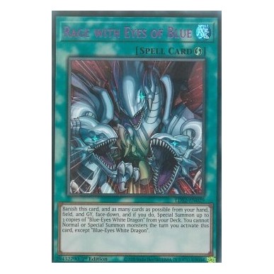 Rage with Eyes of Blue (V.4 - Purple)