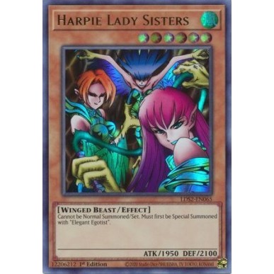 Harpie Lady Sisters (V.1 - Gold)