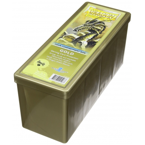 Dragon Shield - Box 4 scomparti - Gold Deck Box