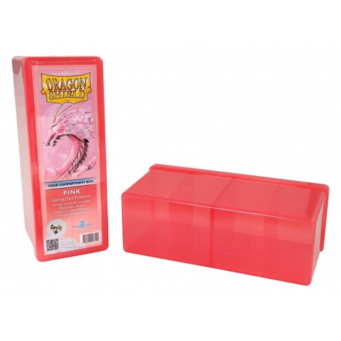 Box 4 Scomparti - Pink - Dragon Shield Deck Box