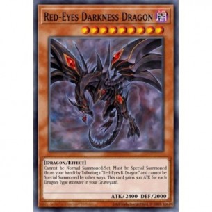 Drago Oscuro Occhi Rossi