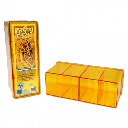 Box 4 Scomparti - Yellow - Dragon Shield Deck Box