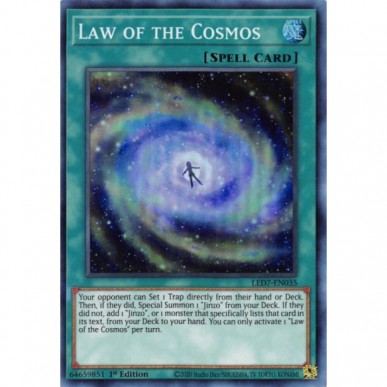 Law of the Cosmos