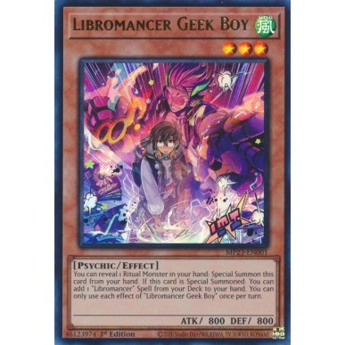 Libromancer Geek Boy