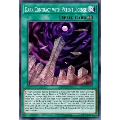 Dark Contract with Patent License