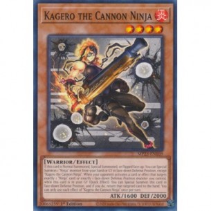 Kagero la Ninja Cannone