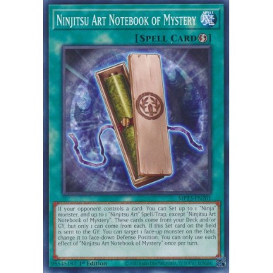 Ninjitsu Art Notebook of Mystery
