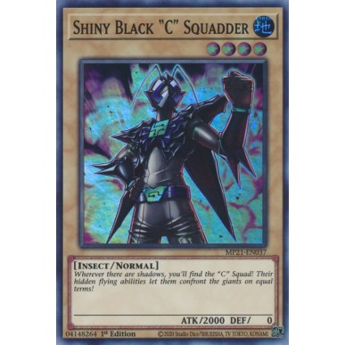 Shiny Black "C" Squadder