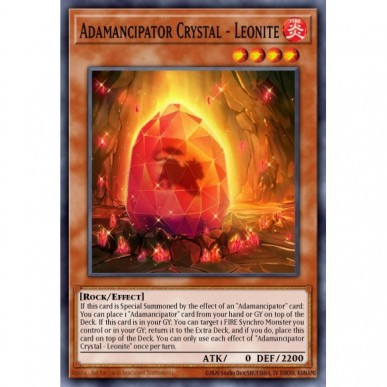 Adamancipator Crystal - Leonite