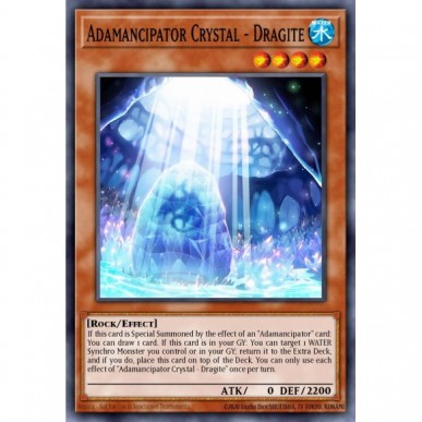 Adamancipator Crystal - Dragite