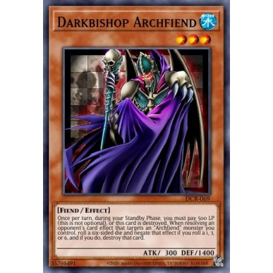 Darkbishop Archfiend (V.1 - Rare)