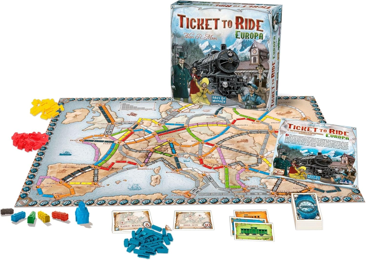 Contenuto di Ticket to Ride