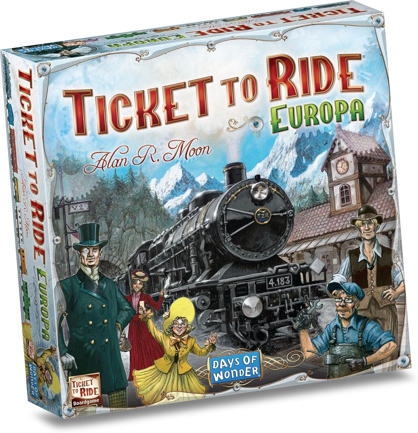 Scatola di Ticket to Ride