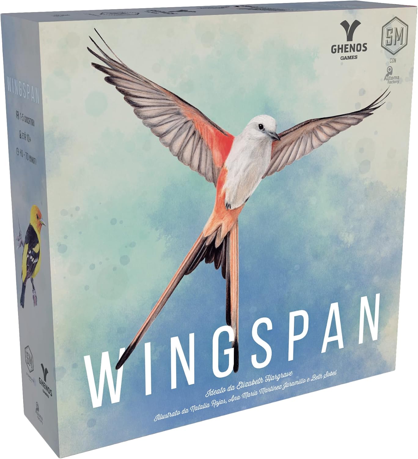 Scatola di Wingspan