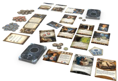 Contenuto di Arkham Horror: il Gioco di Carte