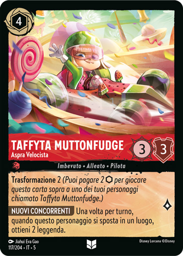 Taffyta Aspra Velocista