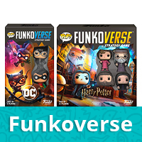 Scopri la linea di giochi da tavolo Funkoverse