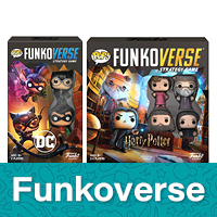 Scopri la linea di giochi da tavolo Funkoverse